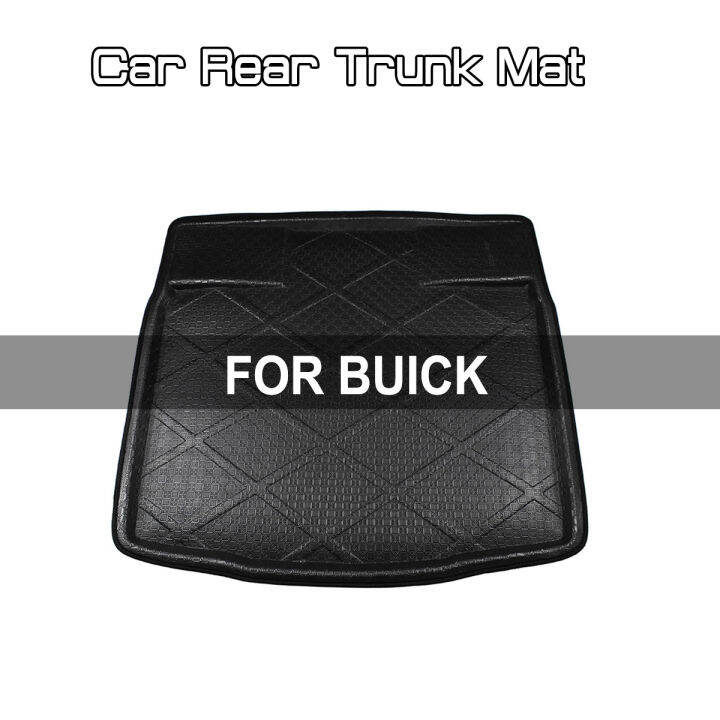 สำหรับ-buick-regal-lacrosse-excelle-xt-gt-enclave-encore-verano-รถด้านหลัง-boot-mat-พรมปูพื้น-anti-mud-cargo-กันน้ำ