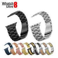 New Smart Watch Ultra Series 8 NFC Strap SmartWatch HK8 IWO W68 ZD8 Stainless Steel Wrist Belt Bracelet Correas Band Gift Tool Straps