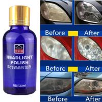 hot【DT】 Car Lamp Plating Repair Agent Durable 30ml Headlight Scratch Accessories