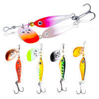 1PCS หมุนโลหะ Spinner Fishing Lure Hard เหยื่อ11-20G เหยื่อประดิษฐ์ Wobblers ตกปลาปลาคาร์พ Bass Pike Fishing Tackle