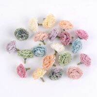 【CC】 20Pcs/Lot Artificial Silk Hydrangea Wedding Wreath Headdress Scrapbook Fake