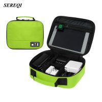 [Koala Travel] SEREQI กระเป๋าเก็บของดิจิตอลกระเป๋าหูฟังสายเคเบิลข้อมูล USB แฟลชไดรฟ์เดินทางอุปกรณ์อิเล็กทรอนิกส์ออแกไนเซอร์เคส