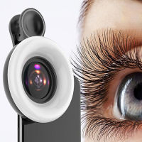 Phone 2-6cm Macro Light 2 in 1 Trichromatic Light Camera Eyelash Tattoo Jewelry Shooting Details For Mobilephone