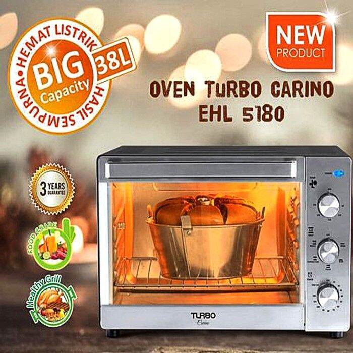 OVEN LISTRIK LOW WATT 38 L TURBO CARINO EHL5180 Lazada Indonesia