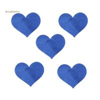 BRO5 Pairs Heart Shape Stickers Invisible Breast Cover Pasties