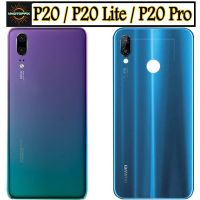 【▼Hot Sales▼】 diyi45718 ใหม่สำหรับ Huawei P20 Pro ฝาครอบประตูหลังเคสสำหรับหัวเหว่ยหลังกระจกเคส Lite P20สำหรับ Huawei P20ฝาหลัง