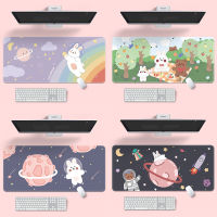 2022 1pc Cute Mouse Pad Creative Game Computer Keyboard Long Table Mat Kawaii Desk for Teen Girls Mouse Pad Bedroom Office