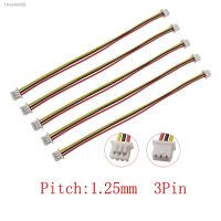 ◇ 20/10/5Pcs Micro JST 1.25mm Pitch 3 Pin Female to Female Plug Wire Cable Connector 10CM 15CM 20CM 30CM 28AWG Electronic Wires