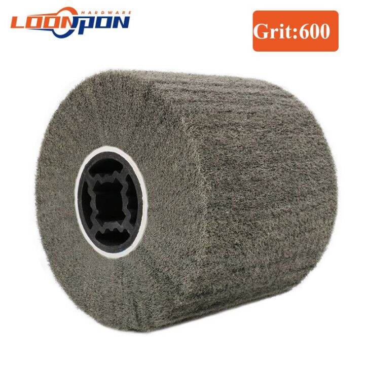 120x20x100mm-non-woven-nylon-abrasive-flap-wheel-brush-wire-drawing-polishing-burnishing-drum-wheel-for-stainless-steel-1pc