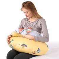 PLW หมอนรองครรภ์ Multifunctional Nursing Pillow Maternity Pillow Baby Cushion Cotton Pregnancy Pillow Printed Pillow For Side Sleeping  M หมอนคนท้อง หมอนข้างคนท้อง