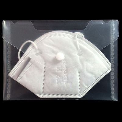 Portable Storage Bag Small Collection Outer Packaging Plastic Card Holder Organizer