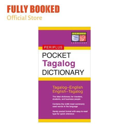 Pocket Tagalog Dictionary TagalogEnglish EnglishTagalog (Paperback