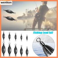 WENKEN 10/20pcs น้ำหนักตัวเครื่อง ตะกั่ว Sinker ขั้วต่อตะขอ น้ำหนักเบา Line sinkers 2023 น้ำหนักเพิ่มเติม Sinker ตัวจม อุปกรณ์ตกปลาแท็กเกิล