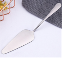 20211PC Colorful Stainless Steel Serrated Edge Cake Server Blade Cutter Pie Pizza Shovel Cake Spatula Baking Tool