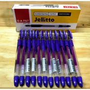 Hộp 12 cây viết Jelitto hiệu DA P&T cao cấp ngòi 0.4mm  xanh, đỏ, tím, đen
