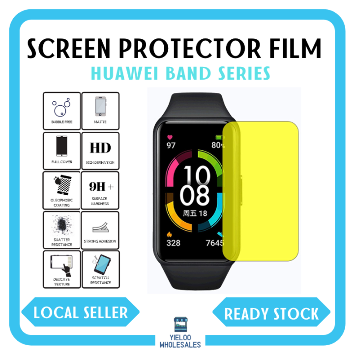 Huawei Band 8 / Band 7 / Band 6 / Honor Band 6 / Fit 2 / Fit ANTI SCRATCH  Screen Protector TPU Film