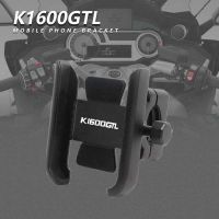 K 1600 GTL สำหรับ BMW K1600GTL 2011-2021 2020 2019 2018ที่วางจีพีเอสขายึดโทรศัพท์มือถือแฮนด์อลูมิเนียม CNC รถจักรยานยนต์