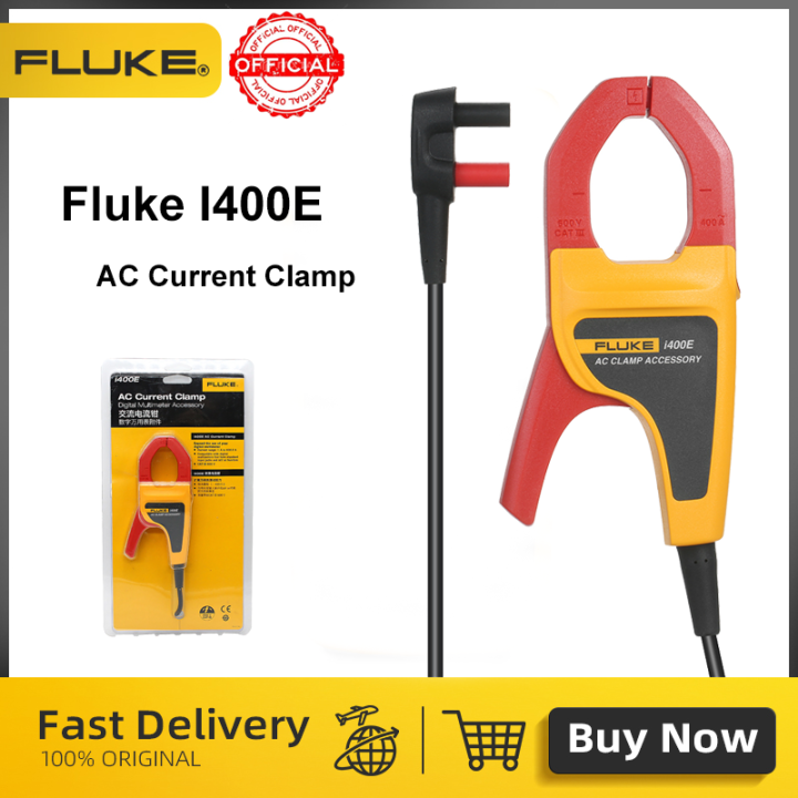 Fluke I400E 400A AC Current Clamp Works with Fluke Digital Multimeter