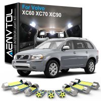 AENVTOL Canbus For Volvo XC60 XC70 XC90 MK1 2 I 2003 2004 2005 2006 2007 2009 2011 2013 2015 2016 Accessories Interior Light LED Traps  Drains