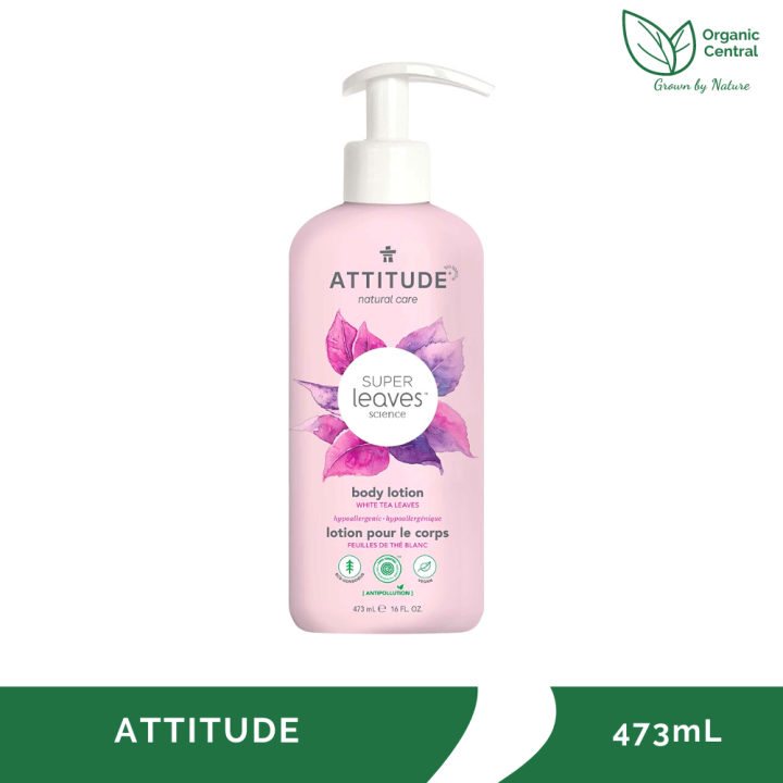 Attitude Super Leaves White Tea Leaves Body Lotion 473mL Lazada PH
