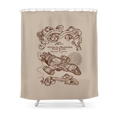The Smugglers Map Shower Curtain With Hooks Home Decor Waterproof Bath Creative Personality 3D Print Bathroom Curtains