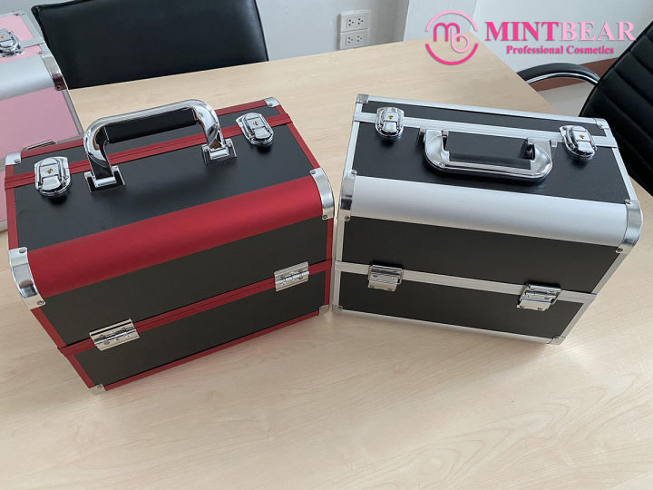 กระเป๋าเครื่องสำอาง-อลูมิเนียม-cosmetics-makeup-case