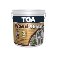 สีน้ำทาไม้จริง ทาไม้ฝา ทาไม้เทียม TOA Woodshield ทีโอเอ วู้ดชิลด์ ชนิดเนียน ขนาด 3.785 ลิตร