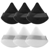 Pack of 6 Make Up Powder Puffs Face Triangle Powder Puff for Women and Girls Makeup Puff Makeup Tool