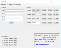 PCSC MF Copy Duplicate Software Clone back up MF1K S50 MF4K S70 chip 4 byte 7 byte UID Changeable rfid cards for ACR122U reader