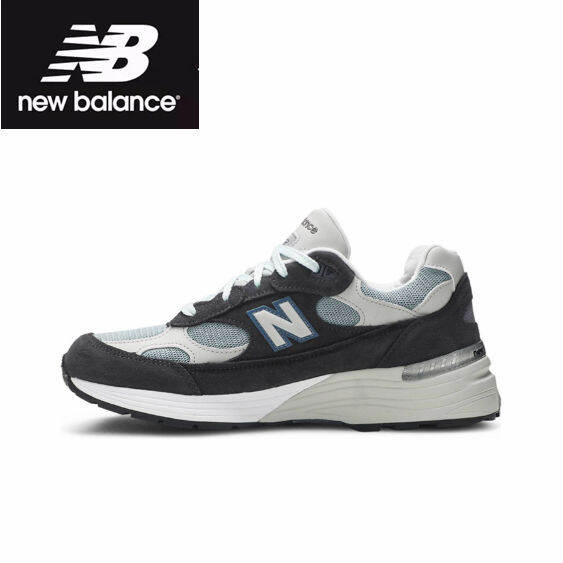 KITH x New Balance NB 992 Steel Blue Light Blue Black Sneakers