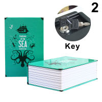 Safe Box Lock-up Money Coin Jewelry Storage Box Dictionary Book Shape Home Money Safe Pak5
