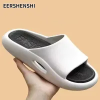 โปรโมชั่น Flash Sale : EERSHENSHI รองเท้าแตะแบบแบนและรองเท้าแบบสวมพร้อมพื้นรองเท้ากันลื่นและดอกยางที่ทนทานสำหรับผู้ชาย