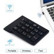 2.4GHz Bàn phím số không dây Numpad 18 phím xách tay nhỏ