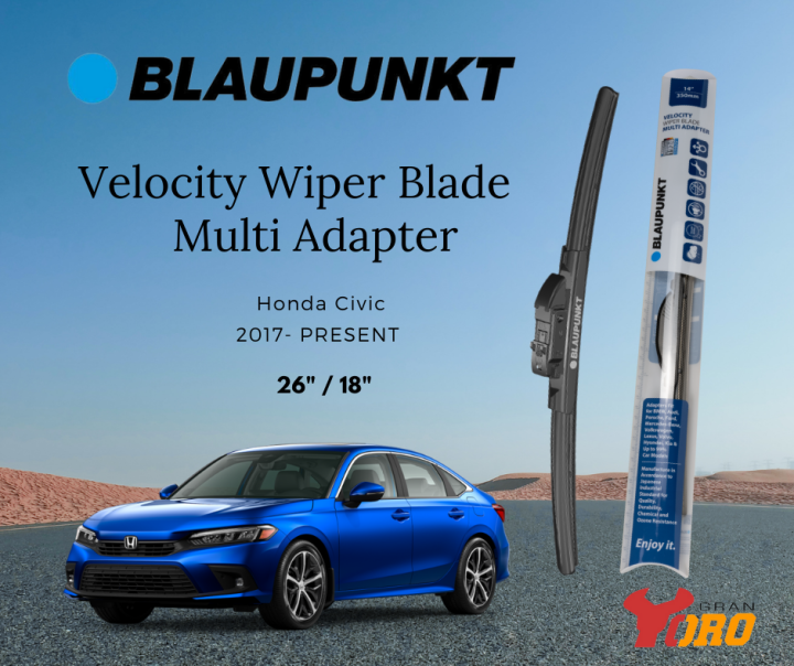 Blaupunkt Velocity Wiper for Honda Civic 26'18' Lazada PH