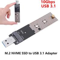 M.2 NVME Hard Disk Converter 10Gbps USB 3.1 Gen 2ถึง M.2 NVME SSD Adapter Riser Card Plug And Play สำหรับ 970 960 Series