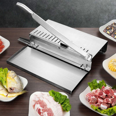 Commercial Household Manual Lamb Slicer Bone Cutting Machine Beef Herb Mutton Rolls Cutter Meat Slicer Kitchen Gadgets