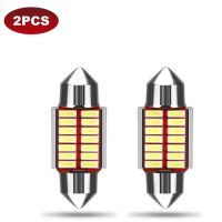 【✆New✆】 dongdangx59 2ชิ้น31มม. 39มม. 41มม. หลอดไฟ Led C10w C5w 4014 Canbus ข้อผิดพลาดฟรีโคมไฟภายในรถยนต์โคมไฟป้ายทะเบียนไฟแต่งรถ