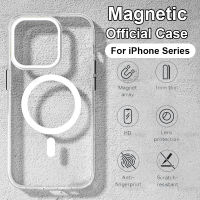 สำหรับ Magsafe Case ไอโฟน แม่เหล็กไร้สายสำหรับ iPhone 14 13 12 11 Pro Max Plus Mini X XS XR SE อุปกรณ์เสริม