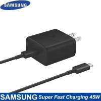 ▼สายชาร์จ 45W แท้ Original Samsung Super Fast Charger 45W PD Quick  For GalaxyS22 S23Ultra S20 Ultra S10 Plus Note 10 A81✼