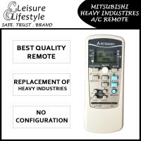 [Singapore Warranty] Mitsubishi Aircon Remote Control Heavy Industries Mitsubishi Remote RKX502A001