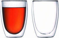 Bodum Pavina Glass, Double-Wall Insulate Glass, Clear, 12 Ounces Each (Set of 2)