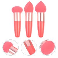 OULII 3PCS Makeup Pens Pens Wet Wet Dry Makeup Pens Makeup Makeup Sponges เครื่องมือเครื่องสำอาง