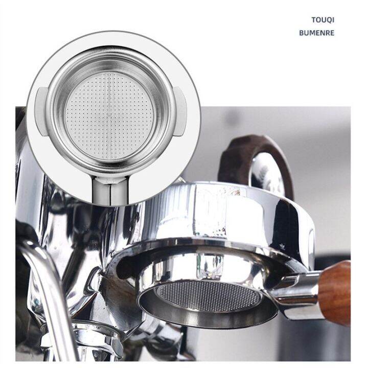 58mm Máy pha cà phê xử lý không đáy portafilter cà phê Espresso công cụ