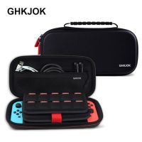 GUANHE Hard Case bag for Nintendo Switch, Hard Protective Shell and Larger Storage Space for Game Cartridges, Switch Console