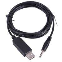 PL2303TA USB กับ RS232ตัวแปลงอะแดปเตอร์อนุกรมสายเคเบิลแปลงข้อมูลที่เข้ากันได้กับ USB-RS232-3.5MM AJ