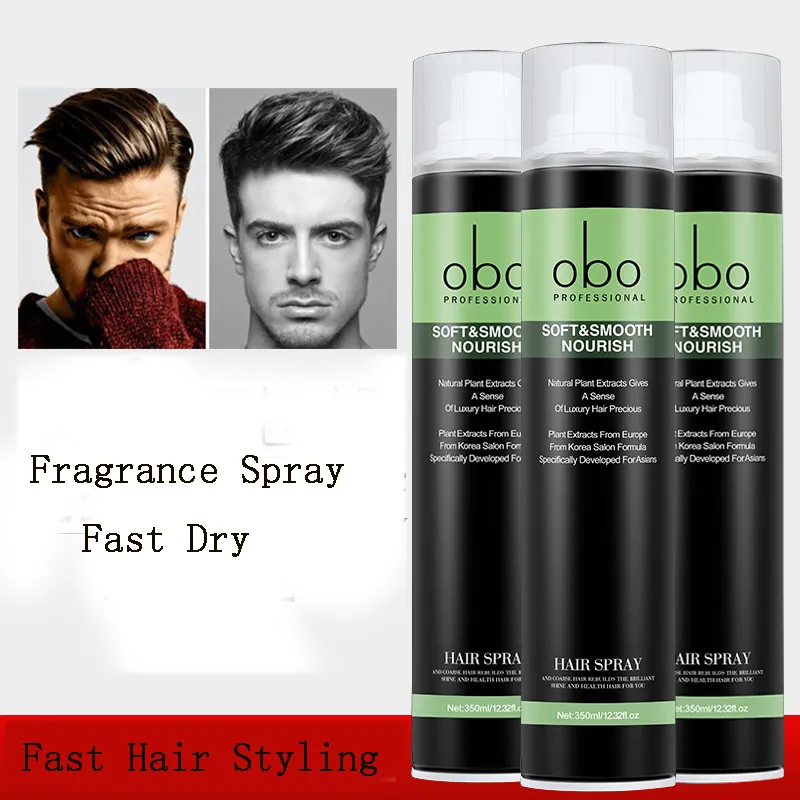 Aromatic Hair Style Spray Men's Hair Durable Fluffy Styling Gel Water  Multiple Hair Hold Hair styling spray 350ml | Lazada