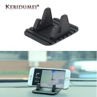 New Car Dashboard Non-slip Mat Rubber Mount Phone Holder Universal Stand Bracket For iPhone Samsung Xiaomi Huawei Mobile Holder Car Mounts