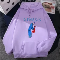 Letter Print Genesiss Band Hoody For Men Popular Street Grunge Pullovers Autumn Loose Comfortable Sweatshirts Unisex Hoodies Size Xxs-4Xl