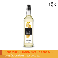 [⚡3 ขวดลด 50 บาท⚡]1883 น้ำเชื่อมกลิ่นยูสุ เลมอน 1000 มล./1883 YUZU LEMON SYRUP 1000 ml.