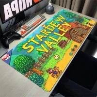 Stardew Valley คอมพิวเตอร์เกมมิ่ง Mausepad เมาส์เกมคอนโซลอุปกรณ์คอมพิวเตอร์โต๊ะเสื่อกันลื่น Mousepad Keyboard Cabinet Mausepad